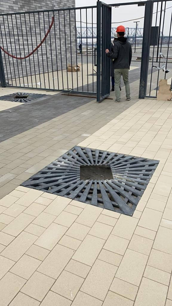 Приствольная решетка для дерева ZKING ATMOSPHERE 1.2х1.2м Черная в Махачкале фото