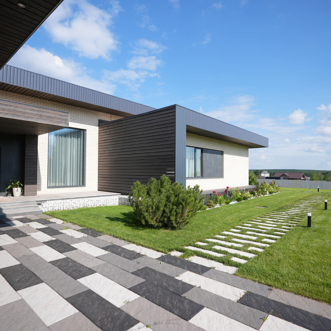 Шаговая плита STONE Черный Сланец 990х330х55мм в Махачкале фото