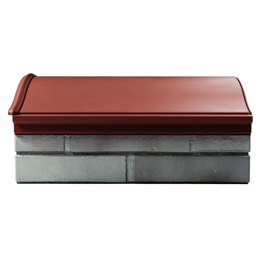 Парапет Zking Монблан Красный посадка на 1.5 кирпича (355/385мм) в Махачкале фото