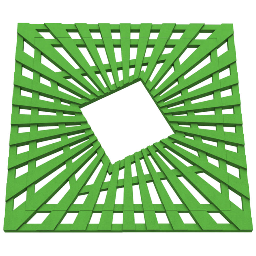 Приствольная решетка для дерева ZKING ATMOSPHERE 1.2х1.2м Зеленая в Махачкале фото