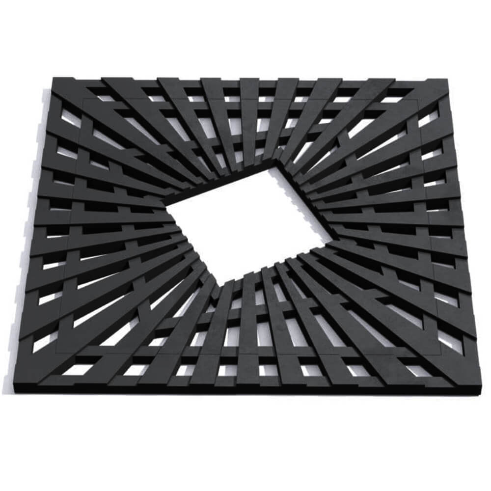 Приствольная решетка для дерева ZKING ATMOSPHERE 1.2х1.2м Черная Махачкала фото