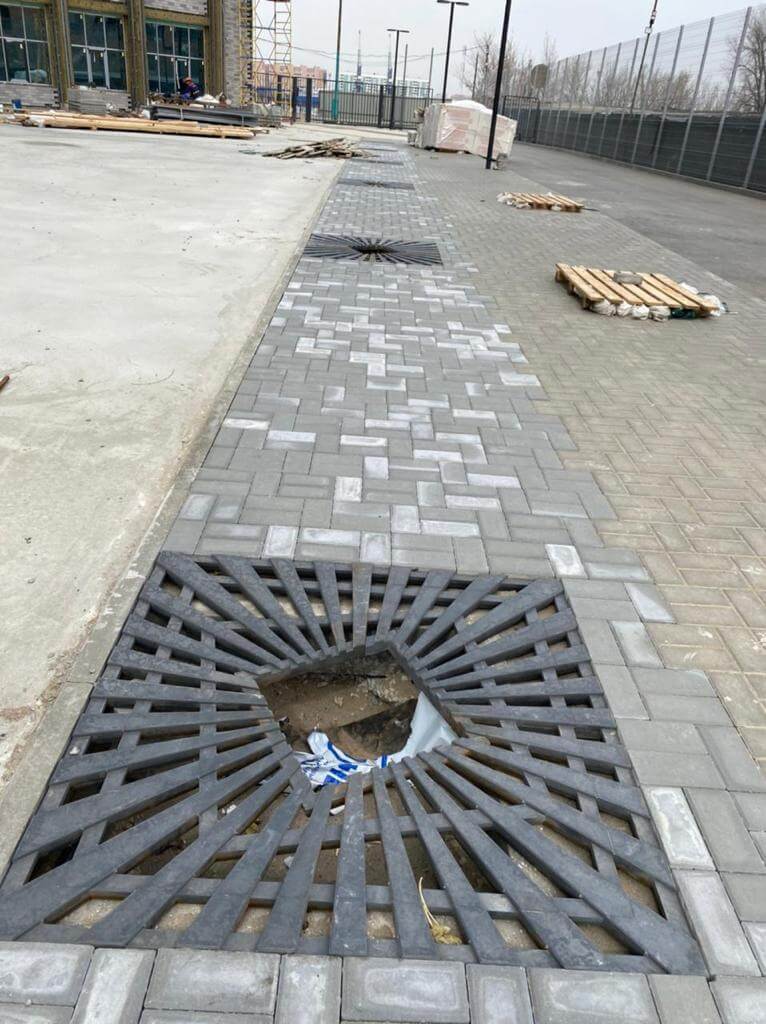 Приствольная решетка для дерева ZKING ATMOSPHERE 1.2х1.2м Черная в Махачкале фото