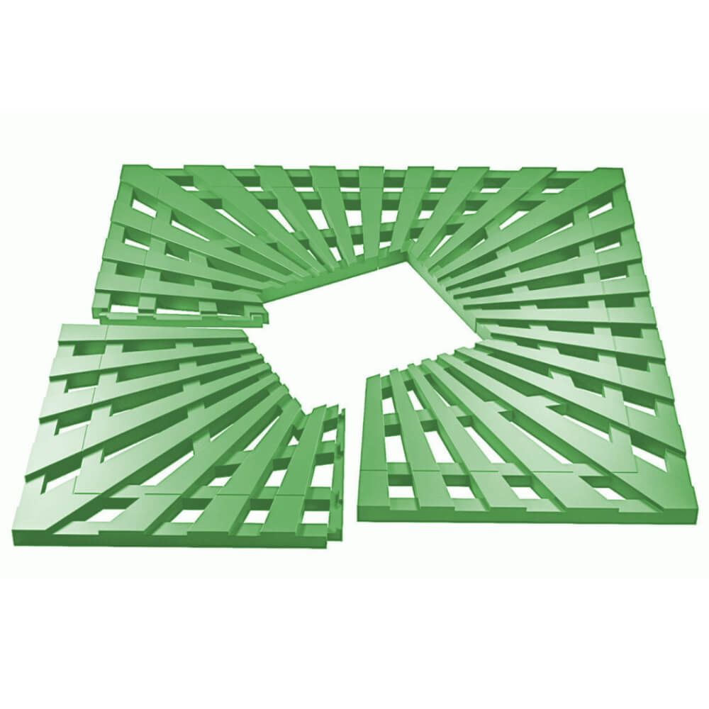 Приствольная решетка для дерева ZKING ATMOSPHERE 1.2х1.2м Зеленая в Махачкале фото