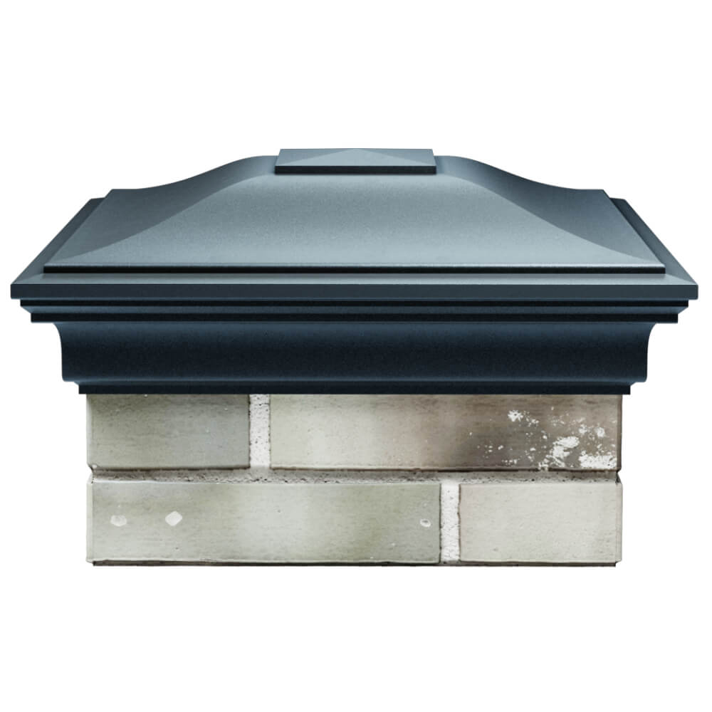 Колпак Zking Монблан Серый на столб 1.5х1.5 кирпича (385х385мм) Махачкала фото