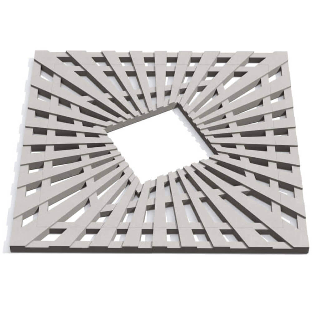 Приствольная решетка для дерева ZKING ATMOSPHERE 1.2х1.2м Бежевая Махачкала фото