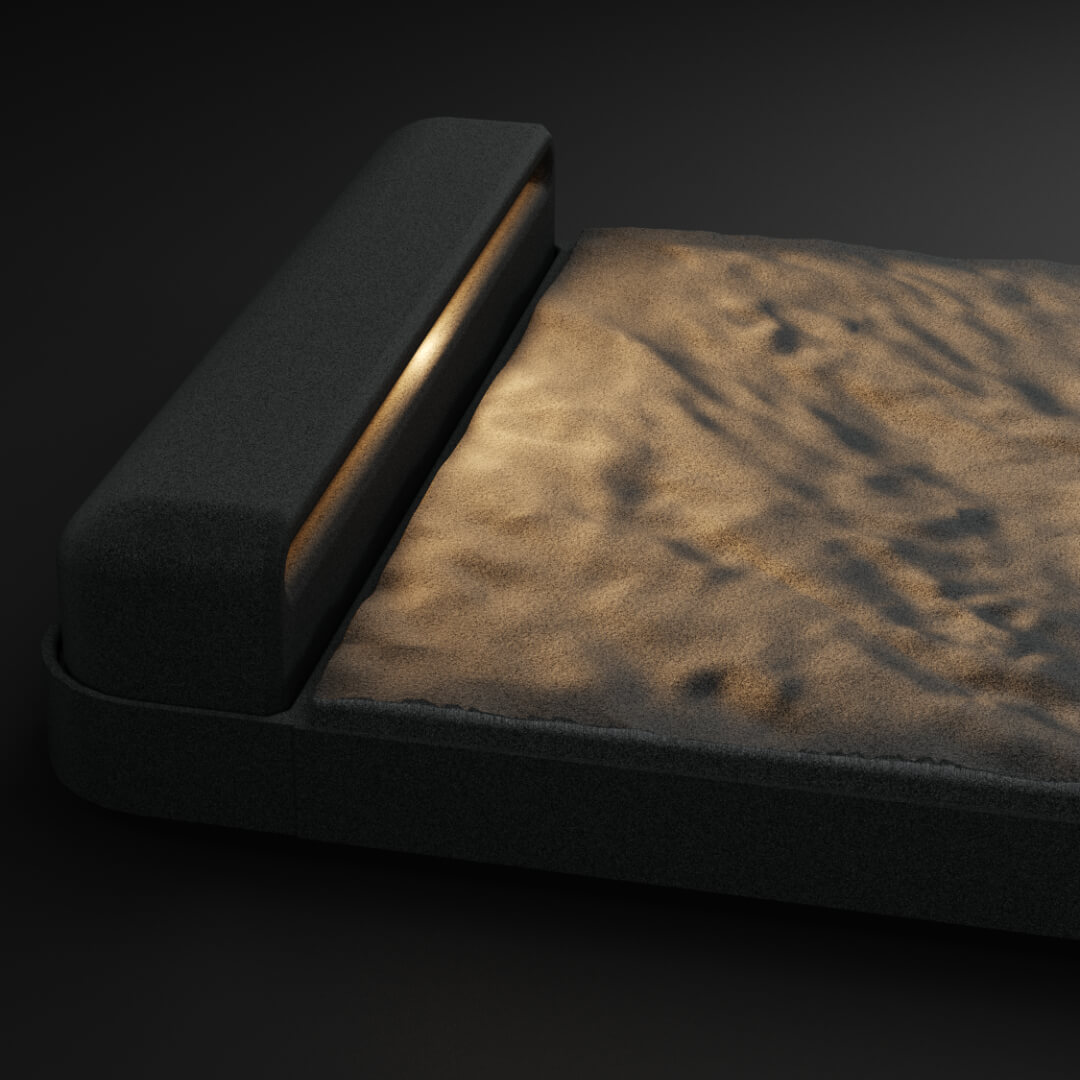 LED Светильник для шаговой плиты STONE Графитовый Серый 330х75х98мм Махачкала фото