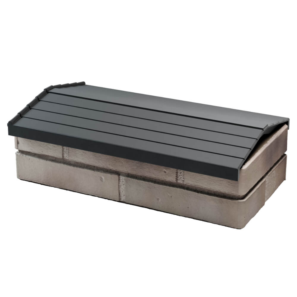 Парапет Zking Бона ХайТек Серый с посадкой на 1 кирпич (200/225/255мм) в Махачкале фото