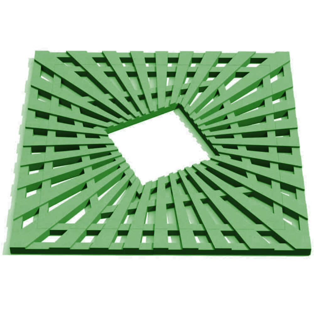 Приствольная решетка для дерева ZKING ATMOSPHERE 1.2х1.2м Зеленая Махачкала фото