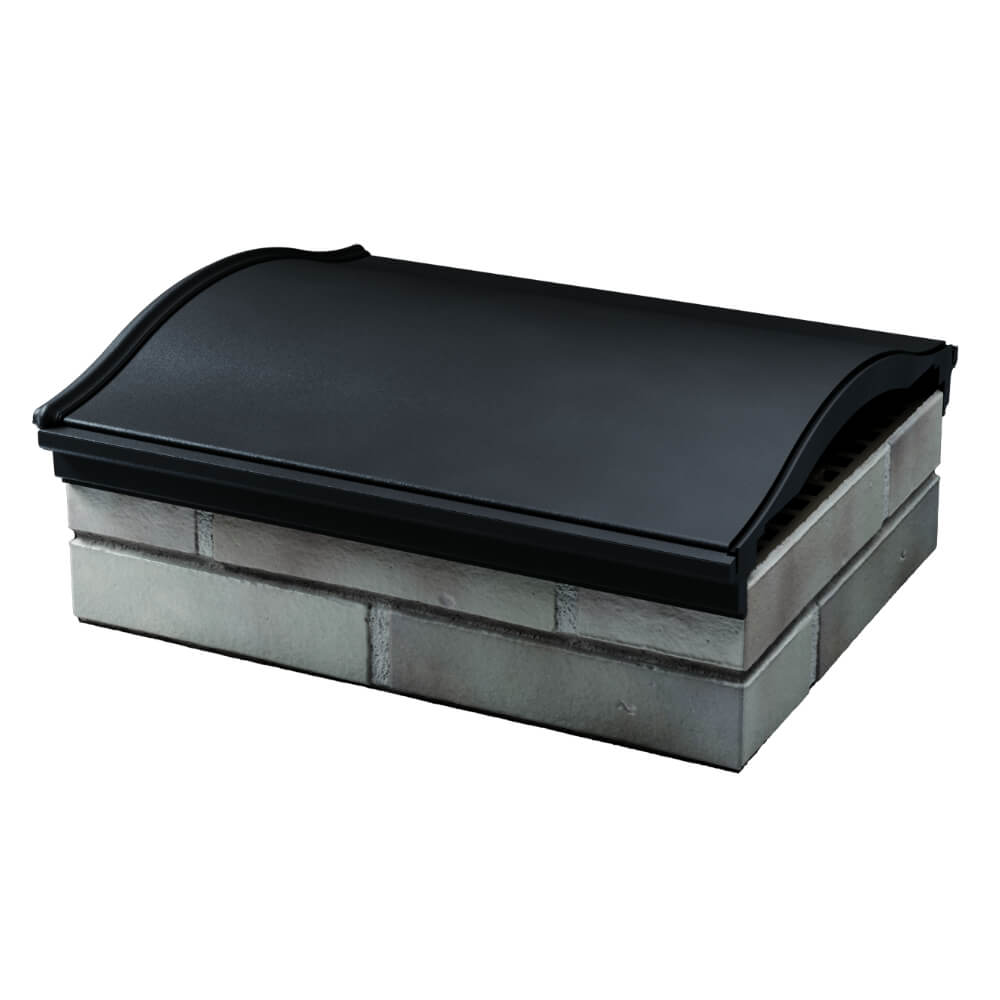 Парапет Zking Монблан Черный посадка на 1.5 кирпича (355/385мм) в Махачкале фото