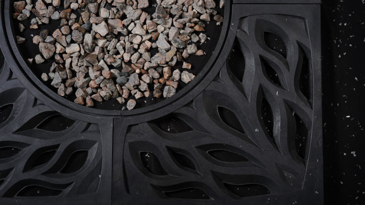 Приствольная решетка для дерева ZKING CRUST 1.2х1.2м Черная в Махачкале фото