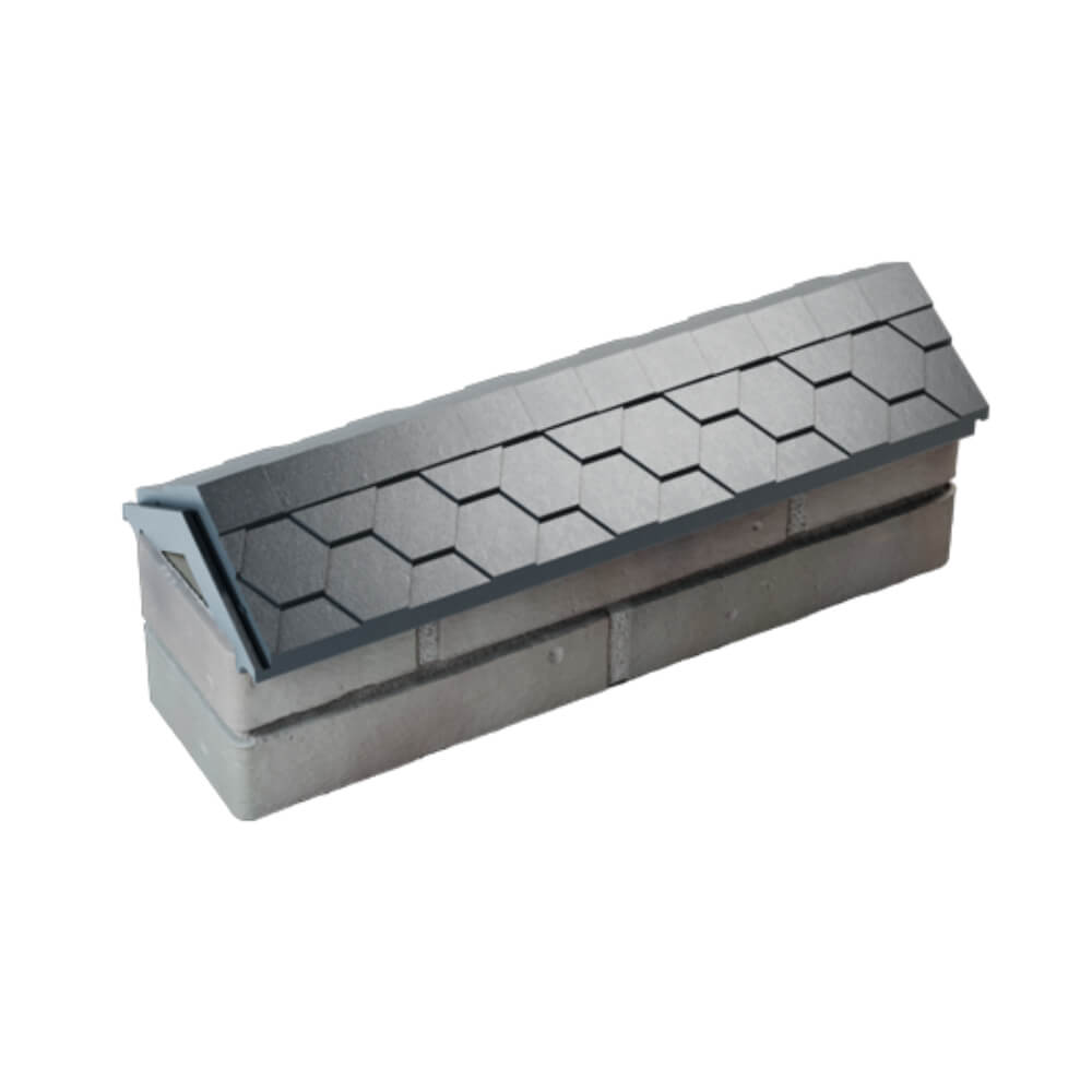 Парапет Zking Эверест Серый с посадкой на 0.5 кирпича (130мм) в Махачкале фото