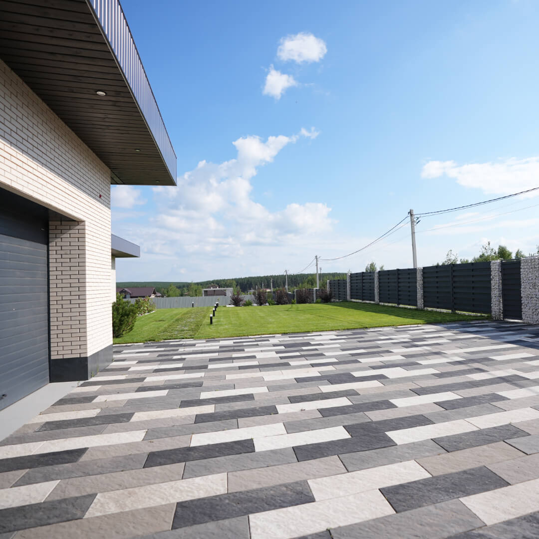 Шаговая плита STONE Черный Сланец 990х330х55мм в Махачкале фото